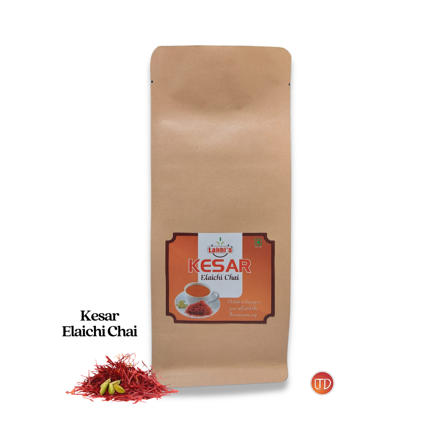 Lakhi's Kesar Elaichi Chai | Premium Tea | Lucky Tea Depot
