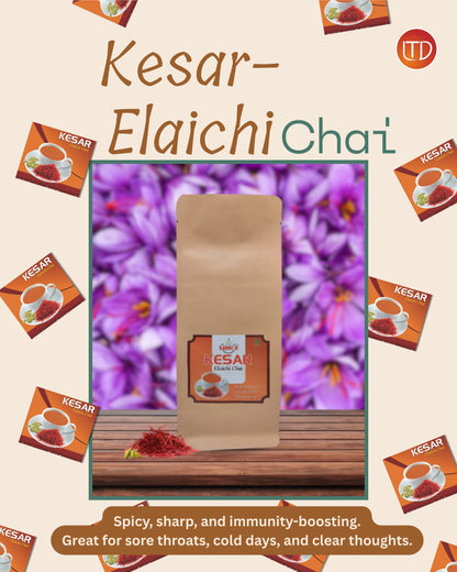 Lakhi's Kesar Elaichi Chai | Premium Tea | Lucky Tea Depot
