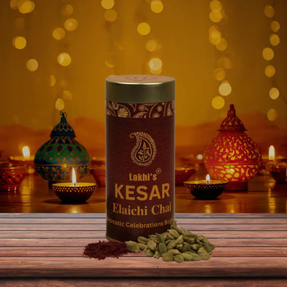 Lakhi's Kesar Elaichi Chai | Premium Tea | Lucky Tea Depot