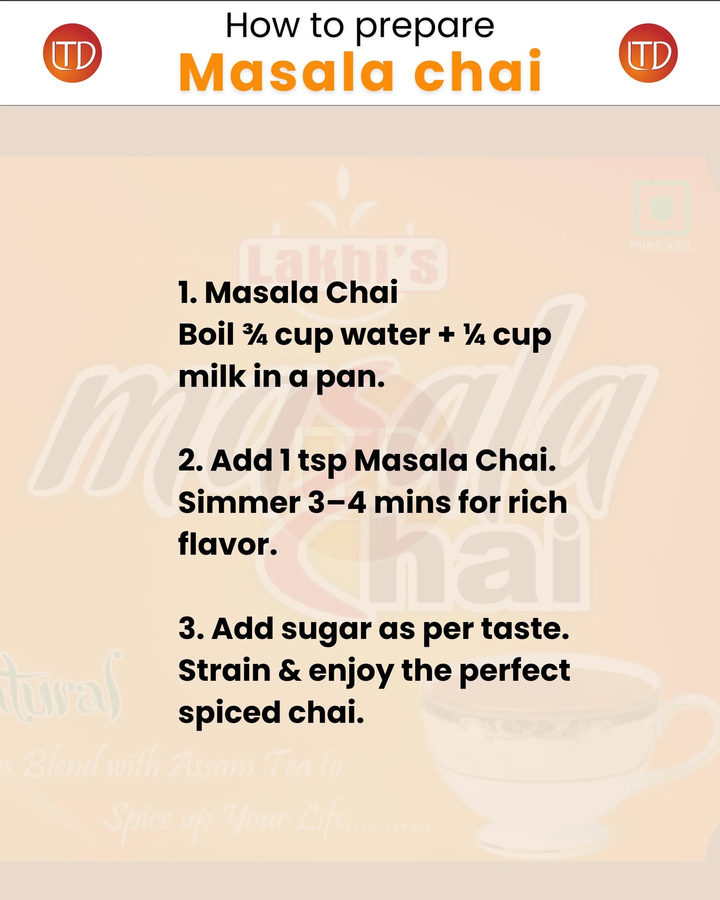 Lakhi's Masala Chai | Premium Tea | Lucky Tea Depot