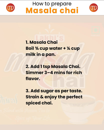 Lakhi's Masala Chai | Premium Tea | Lucky Tea Depot
